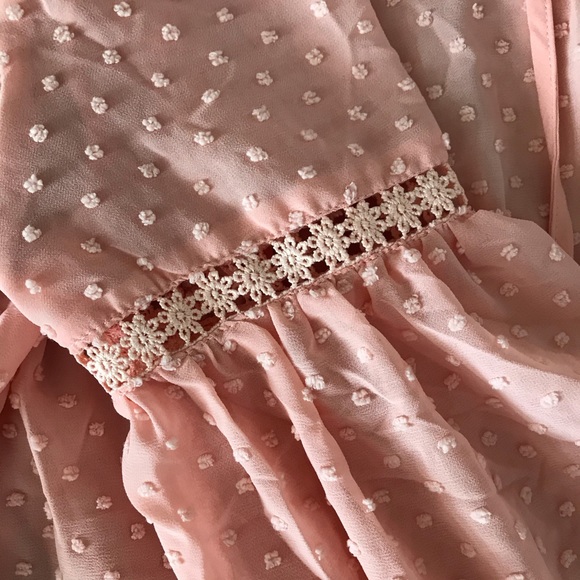 Bella and Bloom Boutique Swiss Dot Boho dress - Picture 10 of 16